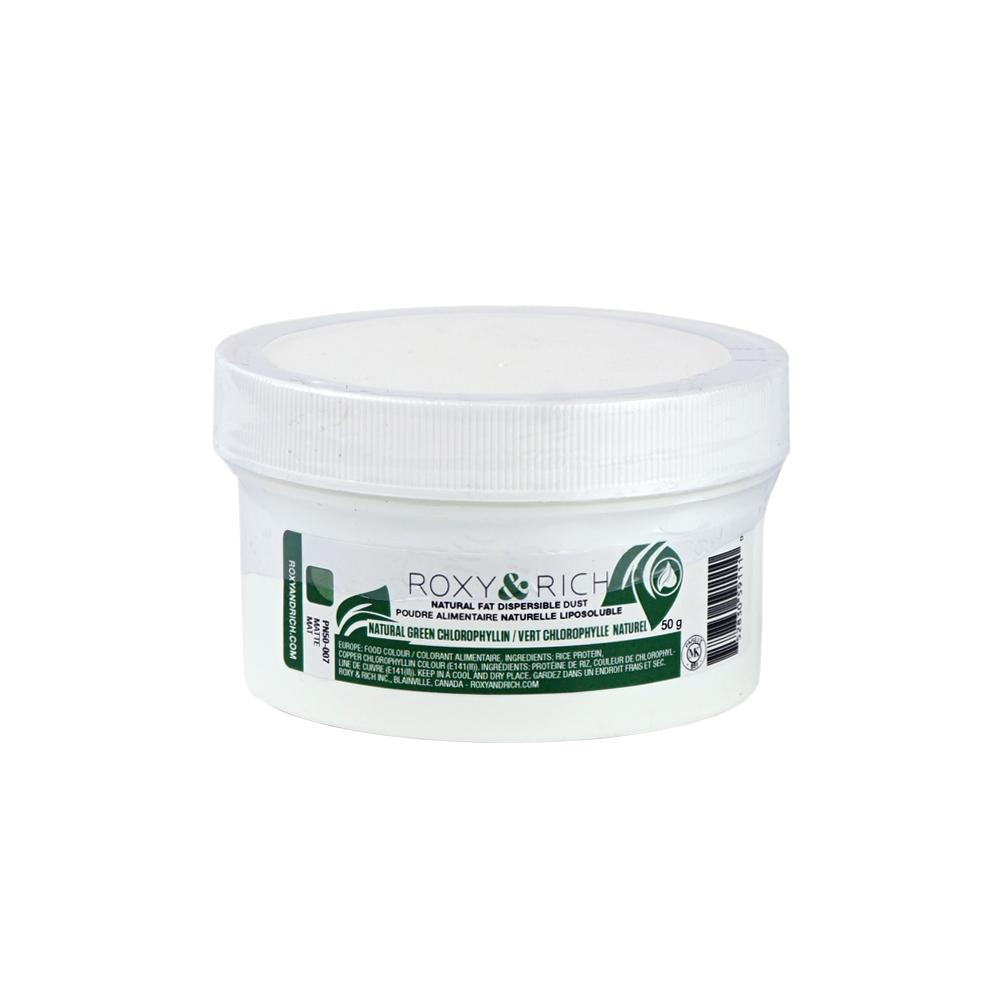 Fat Dispersible Food Colorant Chlorophyllin Green 50 g Roxy and Rich