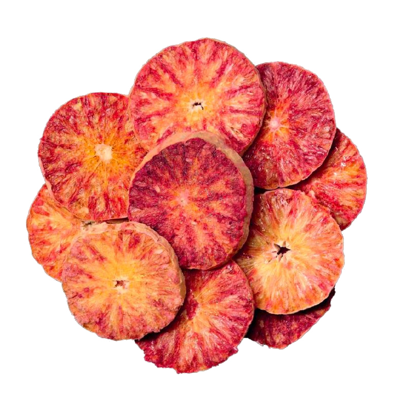 Blood Orange Slices Freeze Dried 50 g Fresh-As