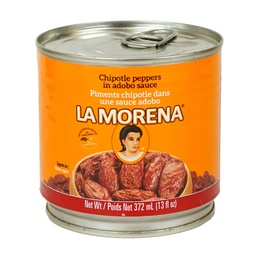 [105240] Chipotles in Adobo Sauce 13 oz La Morena