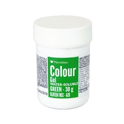 [173465] Colour Gel Green Water-Soluble 30 g Martellato