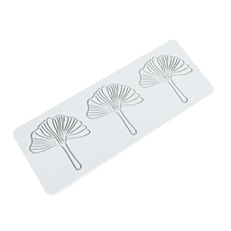 [ARTG-9257] Silicone Mold Ginkgo Leaf 3 cavity 1 pc Artigee